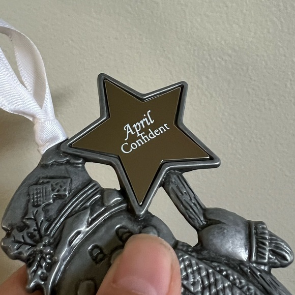 April- Snowman Ornament - Picture 4 of 4